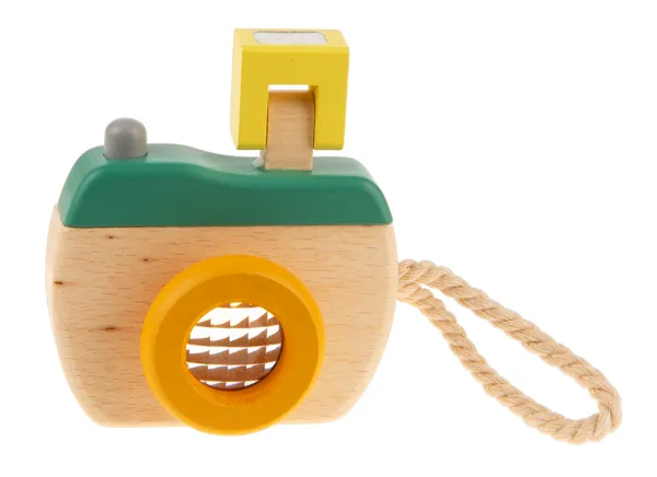 3.75 Wood Retro Baby Camera