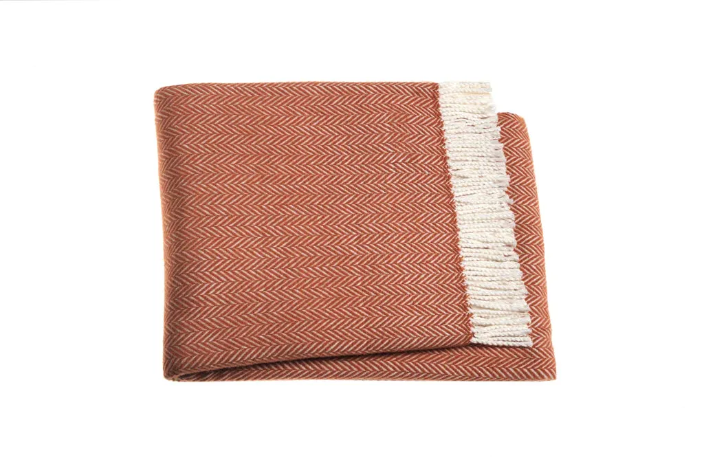 A Soft Idea Plush Herringbone Throw Blanket - Multiple Colors!