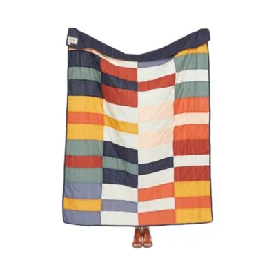 Anchal Multi-Check Quilt Throw