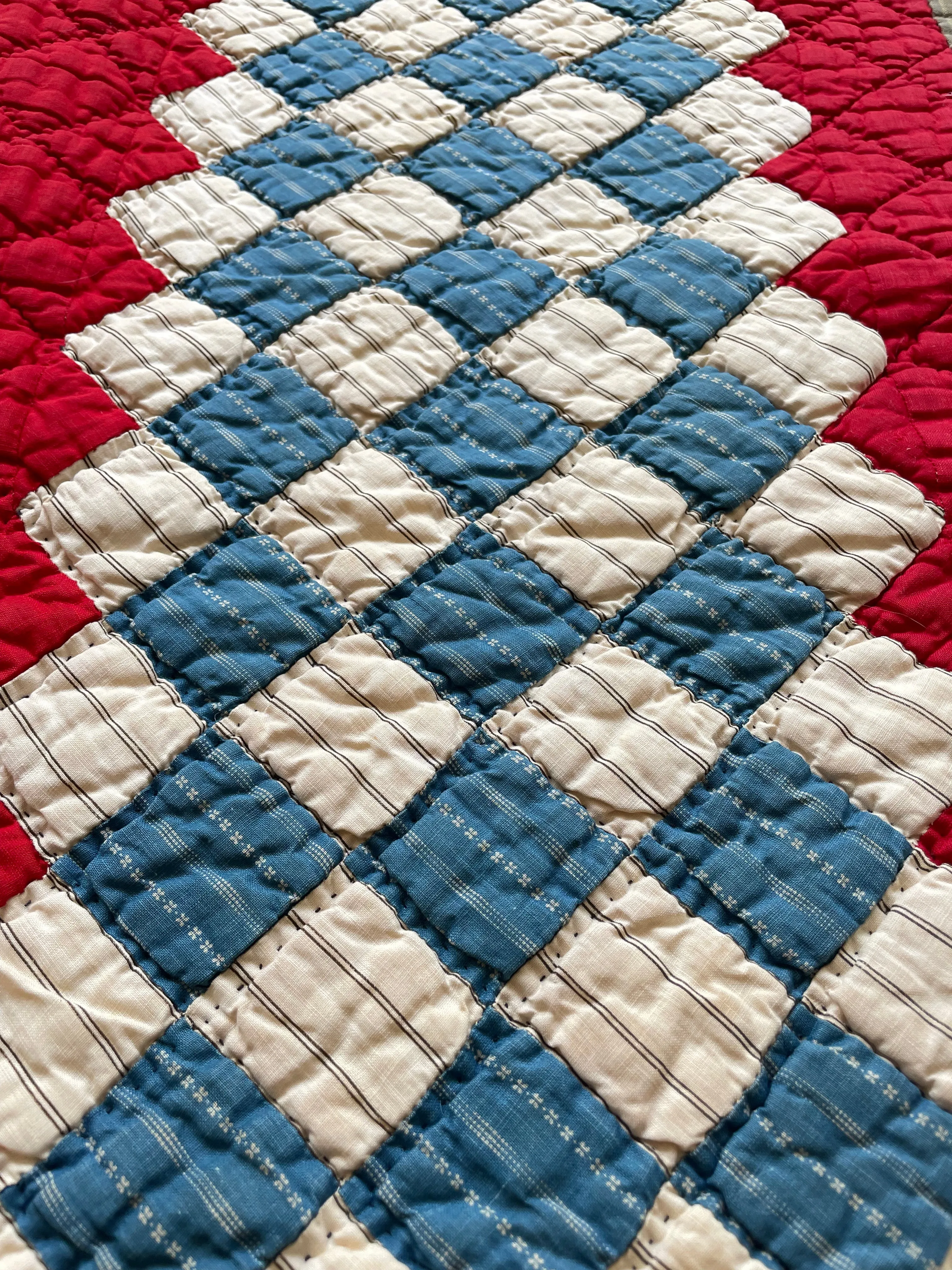 Antique 1860s Heirloom Quilt