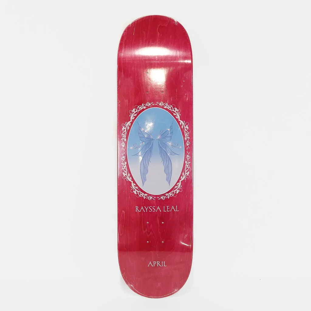 April Skateboards - 8.125 Rayssa Leal Fadinha Skateboard Deck - Pink