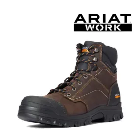 ARIAT Men's Treadfast 6 Inch Waterproof Steel Toe Work Boot 10034673