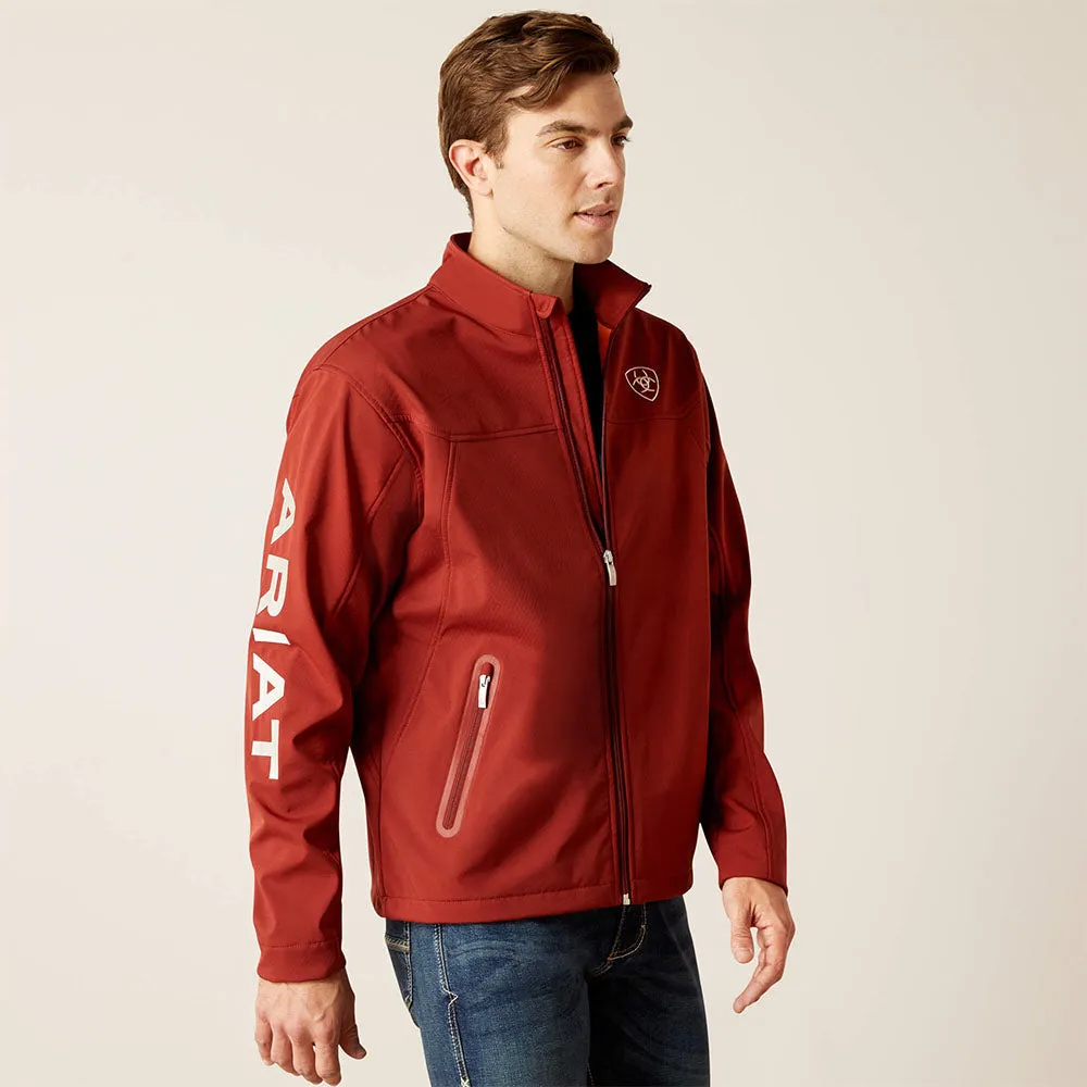 ARIAT NEW TEAM SOFTSHELL JACKET FIRED BRICK | 10046691