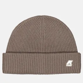 Beige Brice Cardigan Beanie