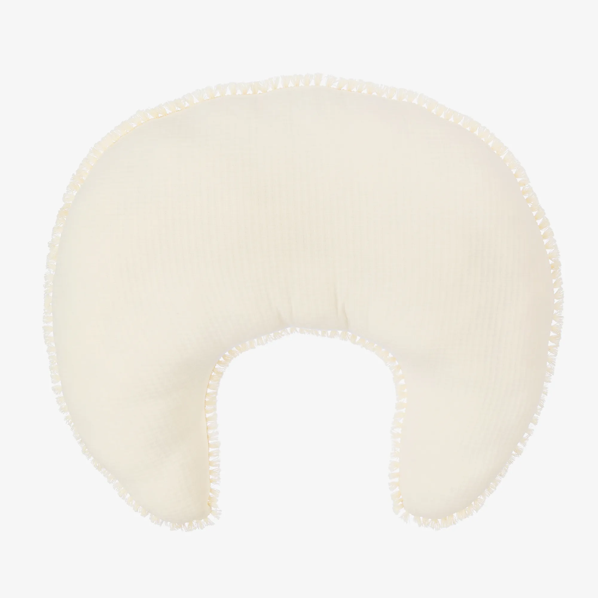 Beige Organic Cotton Nursing Pillow (52cm)