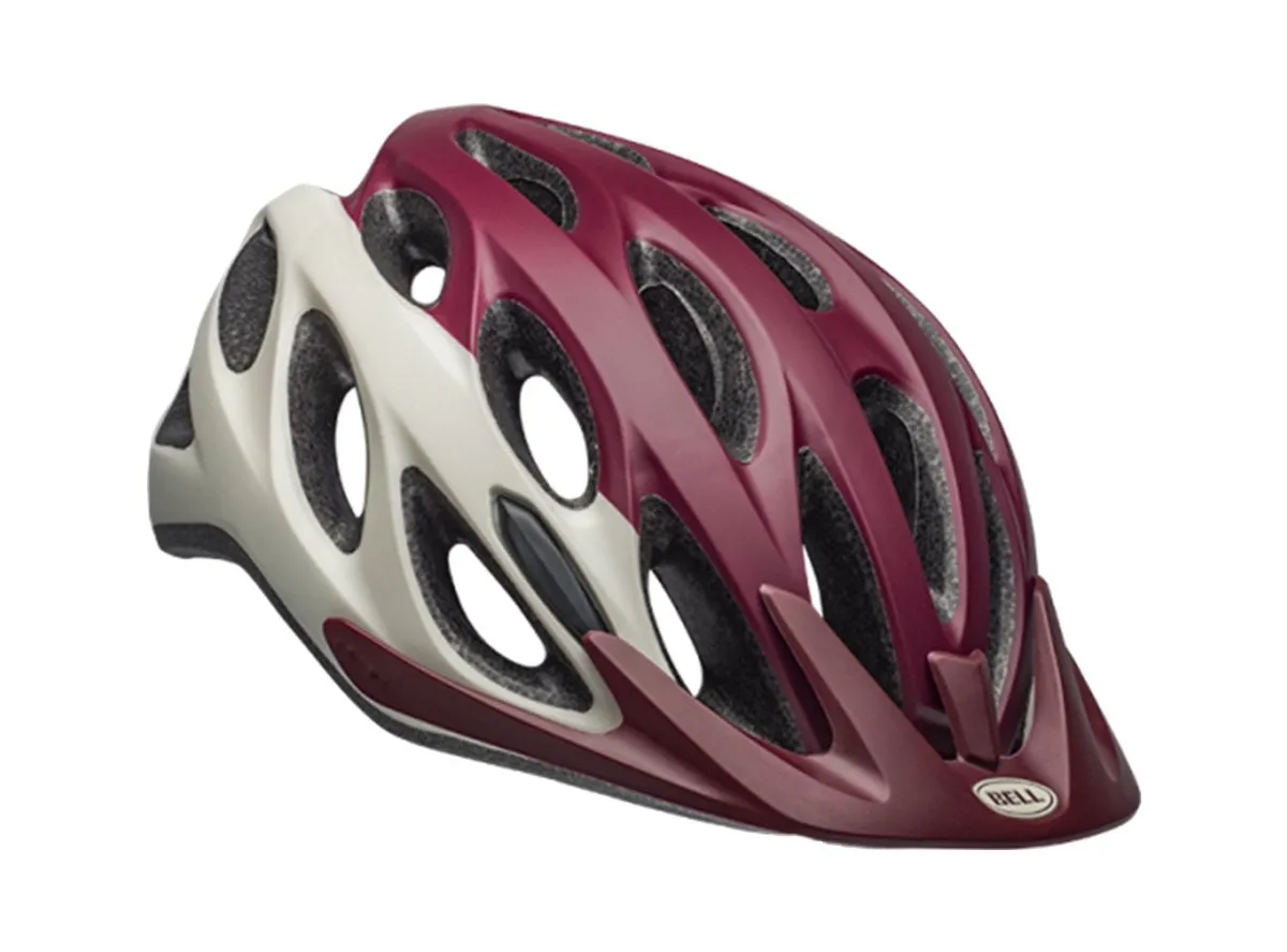 Bell Coast MTB Helmet - Womens - Matt Maroon-Slate-Sand - 2019