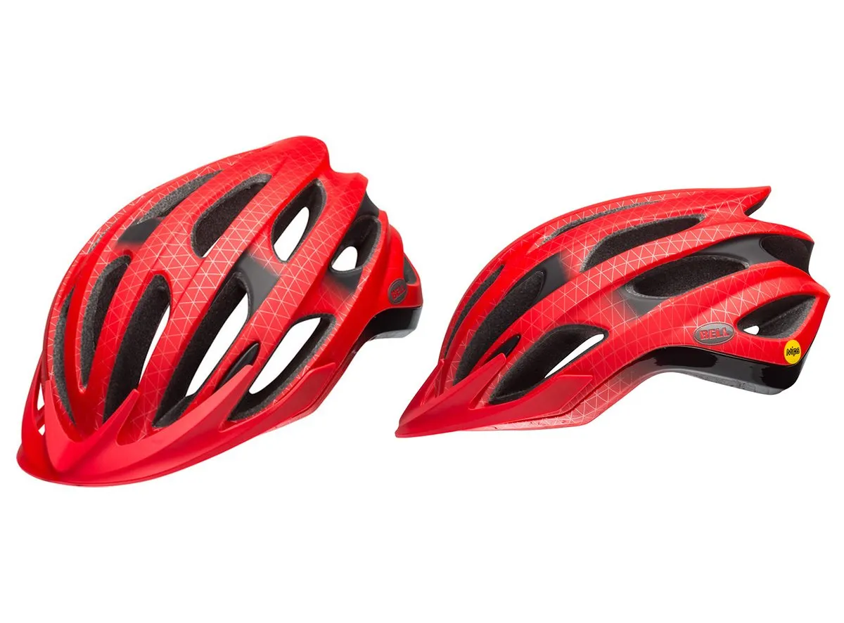 Bell Drifter MIPS MTB Helmet - Matt Red-Gunmetal-Black - 2018