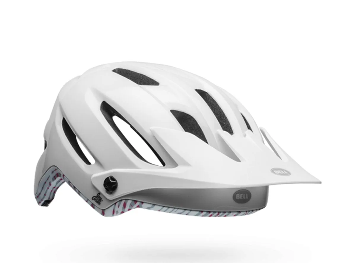 Bell Hela Joy Ride MTB Helmet - Womens - White-Cherry Fibers