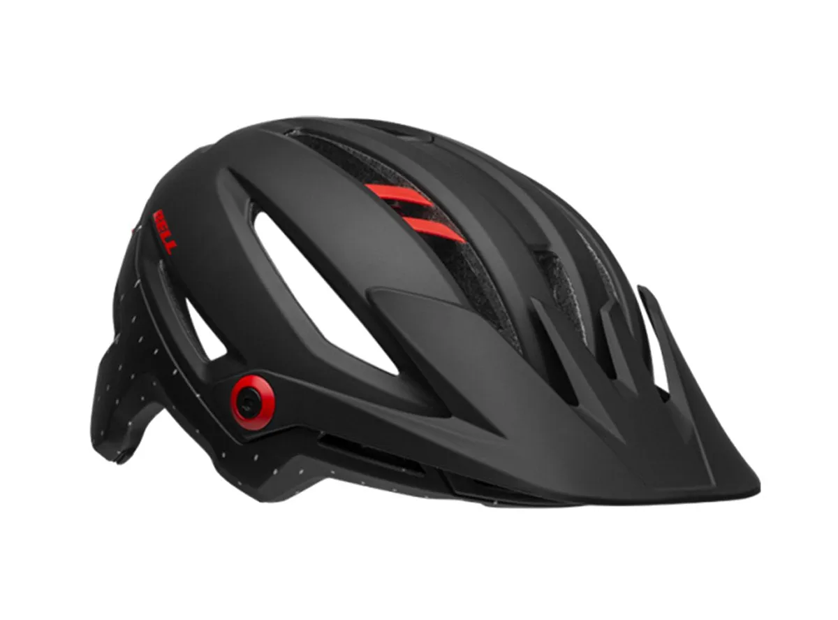 Bell Sixer MIPS MTB Helmet - Matt Black-White-Crimson - 2019