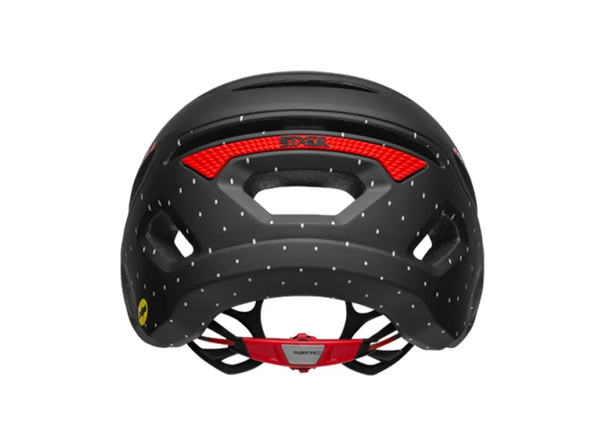 Bell Sixer MIPS MTB Helmet - Matt Black-White-Crimson - 2019