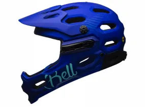 Bell Super 3R MIPS Joy Ride MTB Helmet - Womens - Matt Cobalt-Pearl