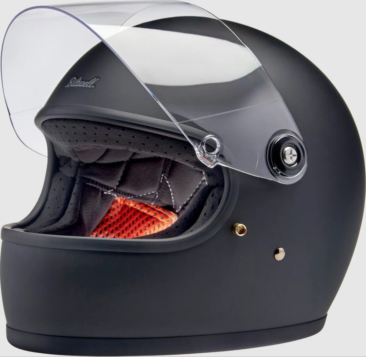 Biltwell Gringo S 06 Matt Black Full Face Helmet