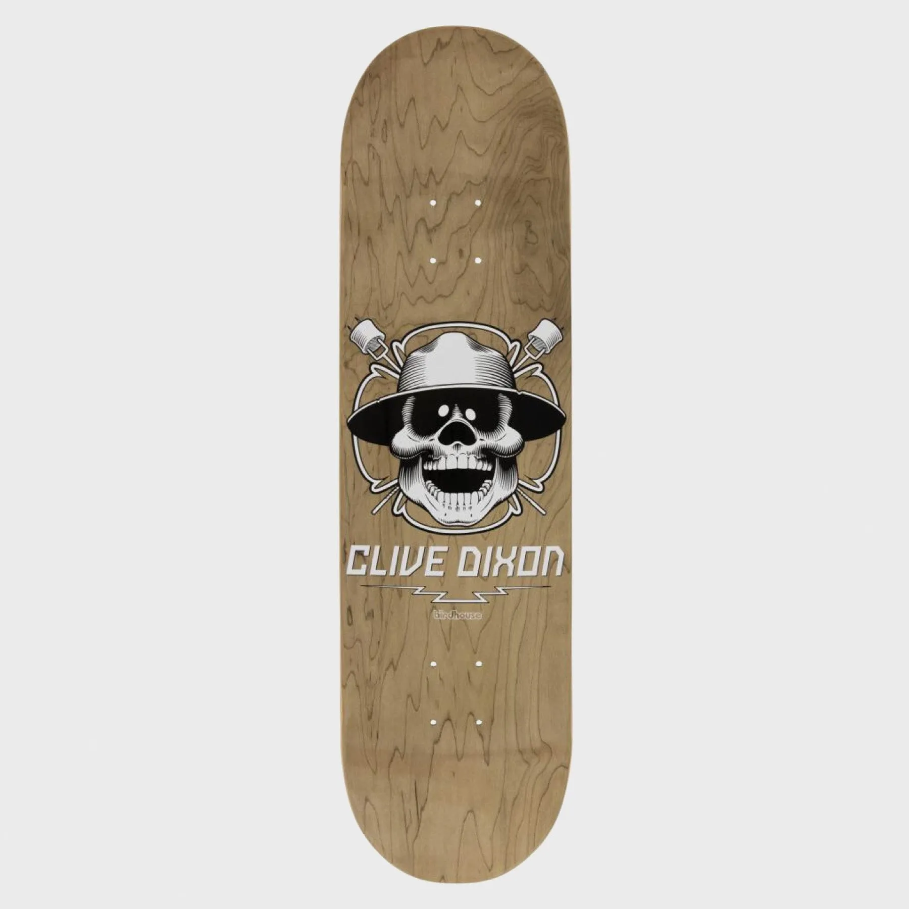 Birdhouse Skateboards - 8.5 Clive Dixon Skull Skateboard Deck