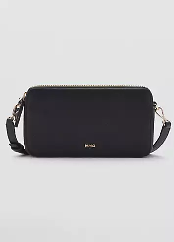 Black Donga Crossbody Bag by Mango | Look Again