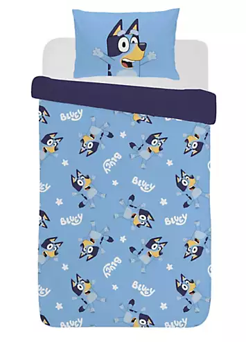 Bluey Bluey Yippee Fleece Single Duvet Cover Set | Kaleidoscope