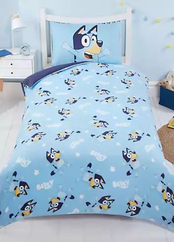 Bluey Bluey Yippee Fleece Single Duvet Cover Set | Kaleidoscope