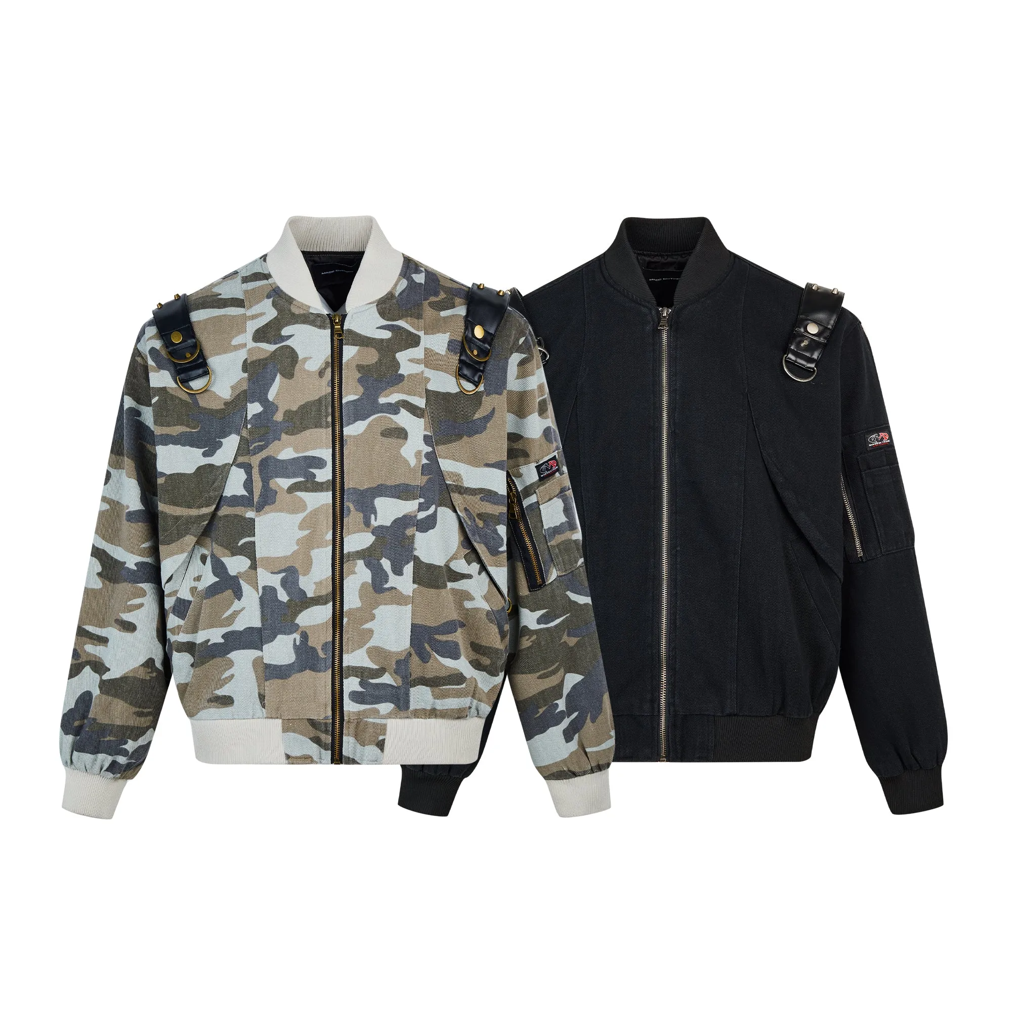 Bold Contrast | Modern Military Jacket