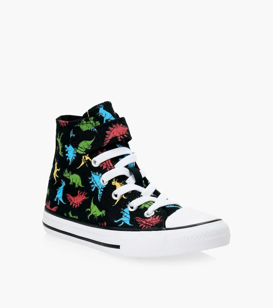 Browns CONVERSE CHUCK TAYLOR ALL STAR 1V DINAUSAURS - Black & Colour | BrownsShoes