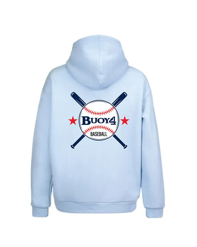 Buoy 4 Baseball Old School Hoodie