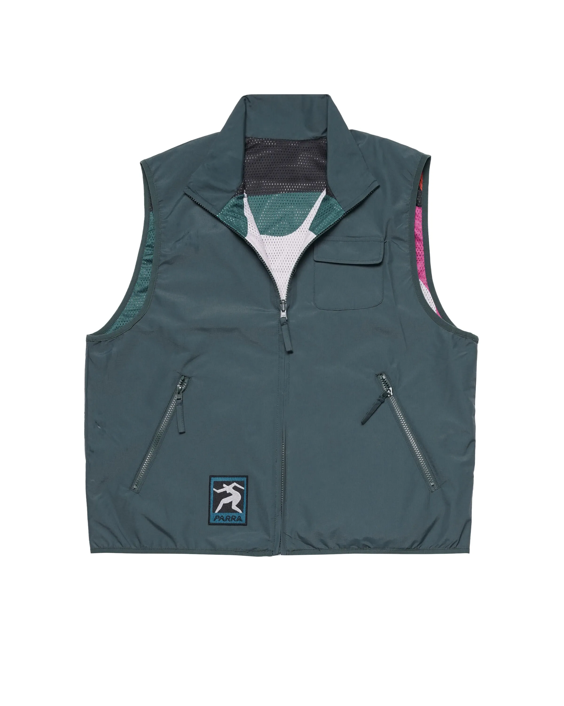 by Parra ghost cave reversible vest