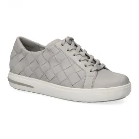 Caprice  Womens 9-23755-28 217 Light Grey Nubuck Trainers