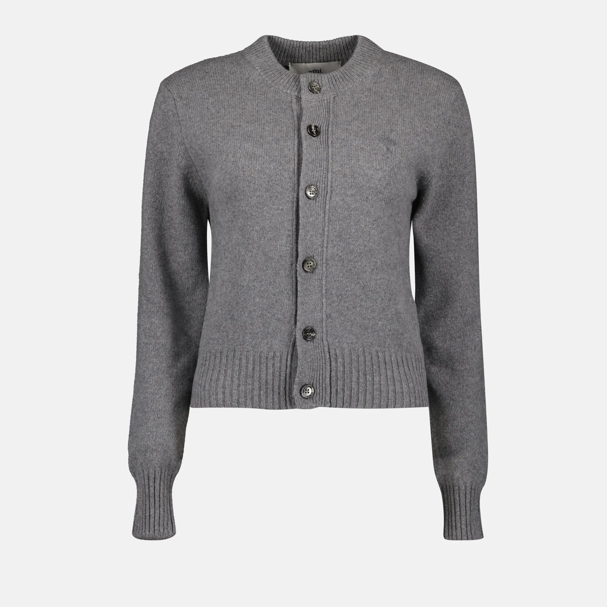 Cashmere Cardigan in Grey