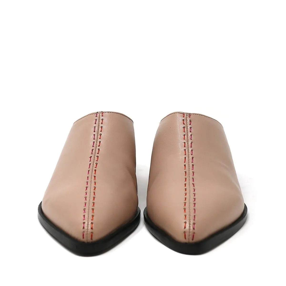 CASS vegan nappa Mules - blush