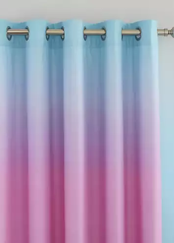 Catherine Lansfield Ombre Rainbow Clouds Curtains | Kaleidoscope