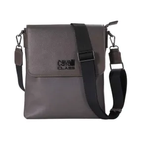 Cavalli Class Men's Monza Dark Grey Crossbody Bag