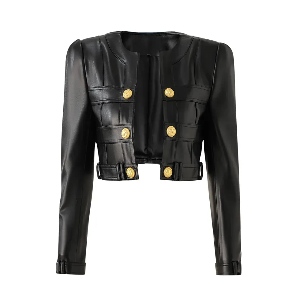 CLARIS LEATHER JACKET