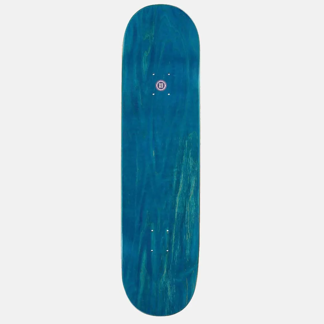 Cleaver Skateboards - 8.5 Bucchieri Topo Skateboard Deck - Yellow