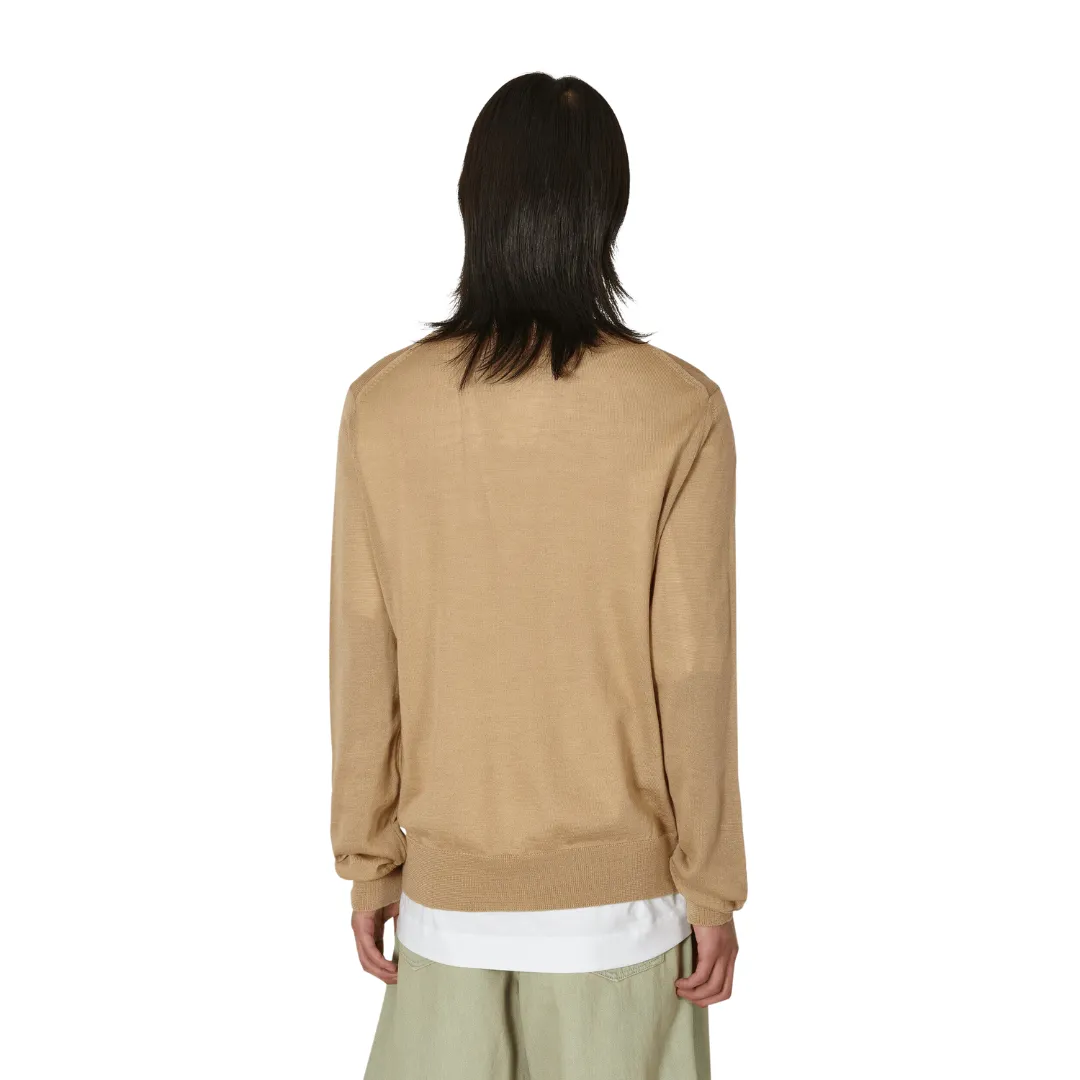 COMME des GARONS Shirt x Brett Westfall Knit Mushroom Sweater - Beige