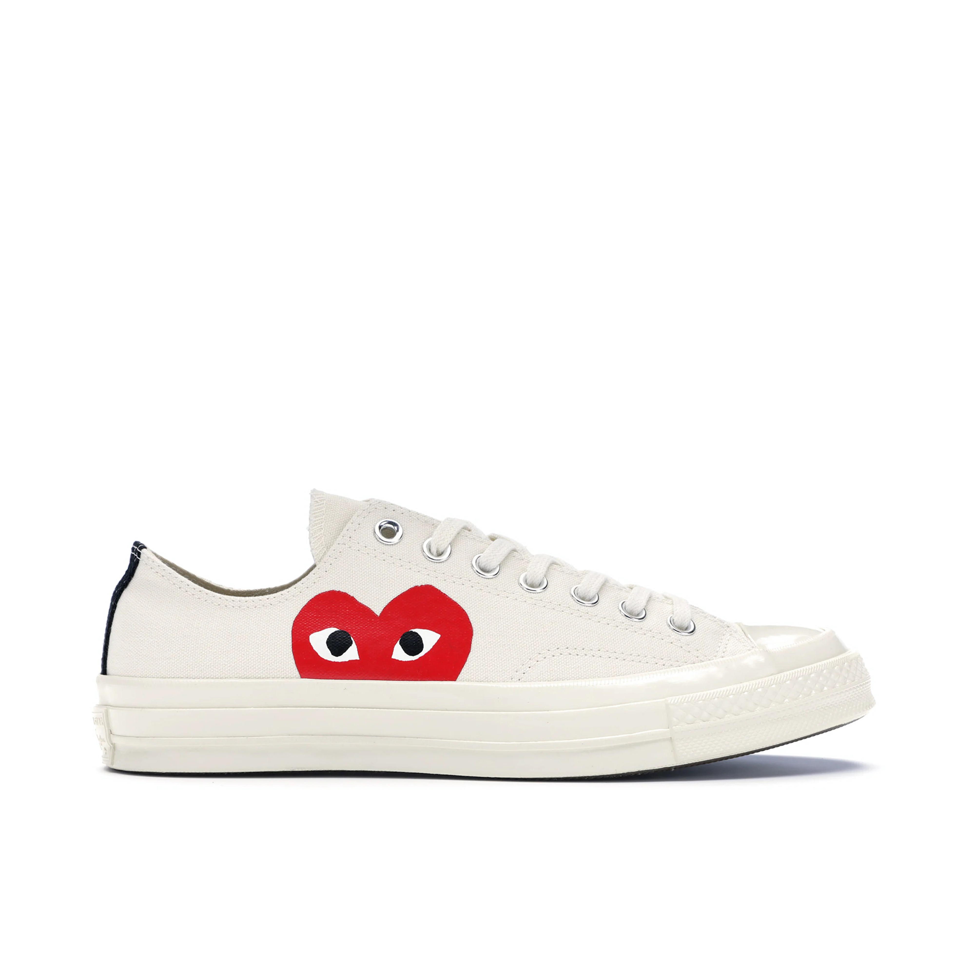 Converse Chuck Taylor All Star 70 Ox Comme des Garcons PLAY White | 150207C/A08795C | Laced