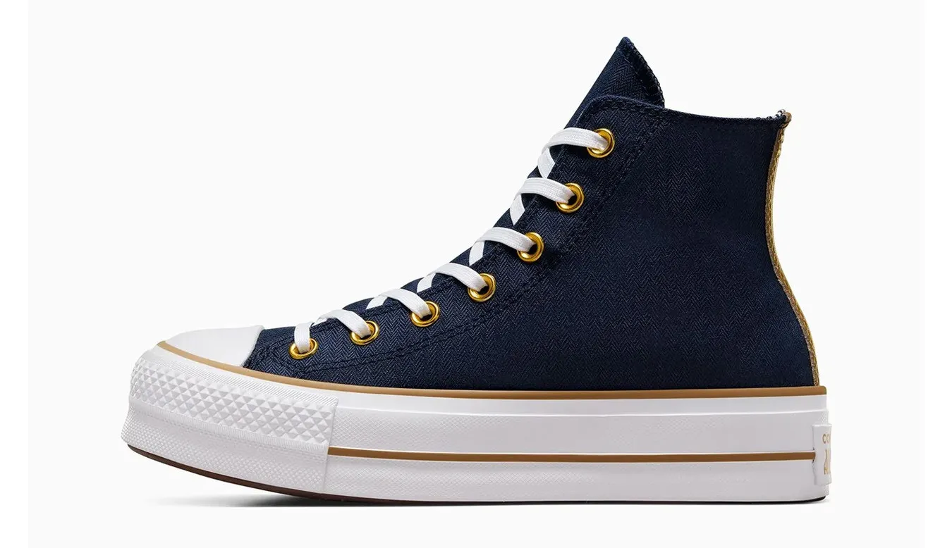 Converse Chuck Taylor All Star Lift Herringbone Stripe High Top