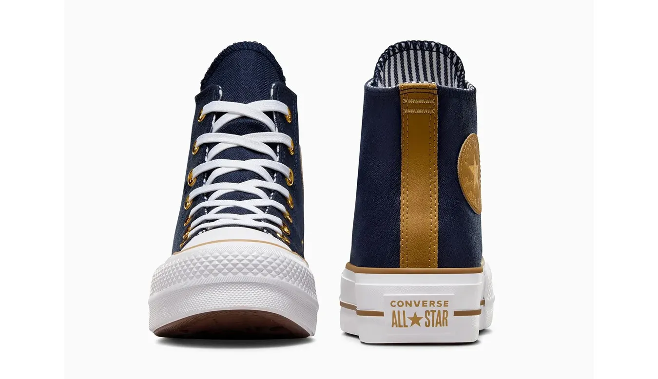 Converse Chuck Taylor All Star Lift Herringbone Stripe High Top