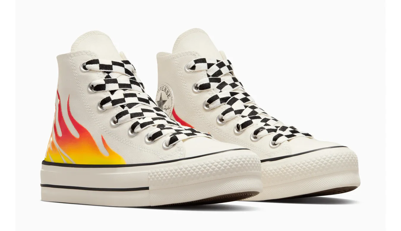 Converse Chuck Taylor All Star Lift Platform Flames