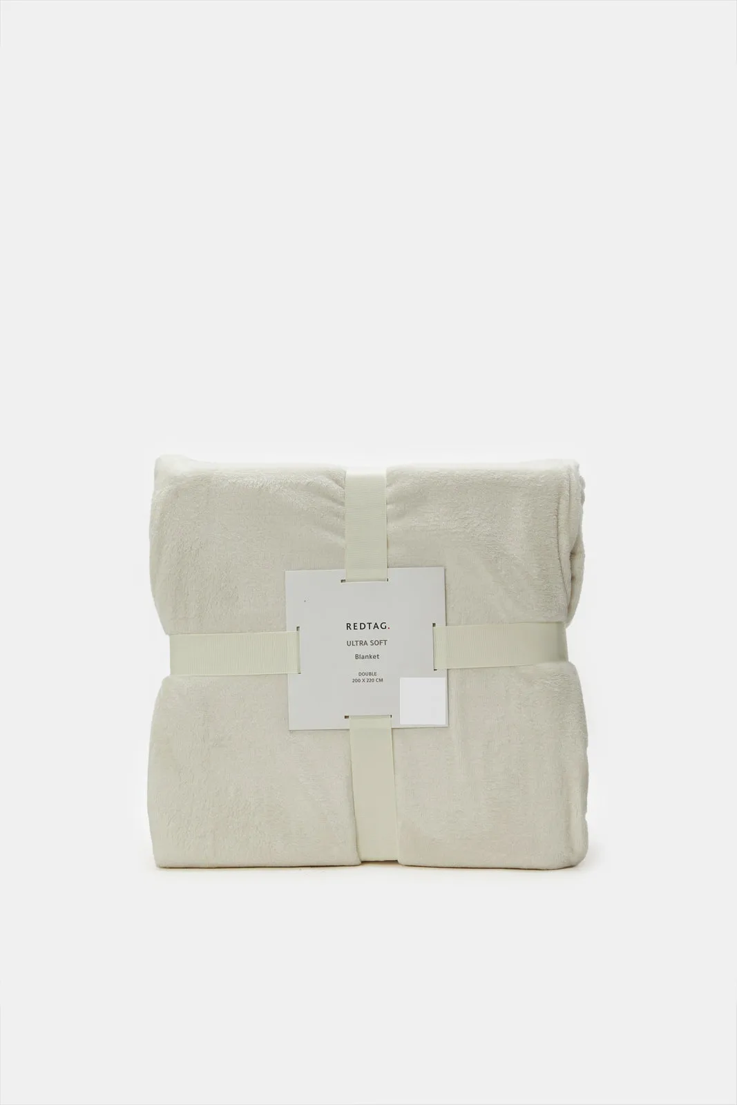 Cream Ultra Soft Blanket- (Double Size)