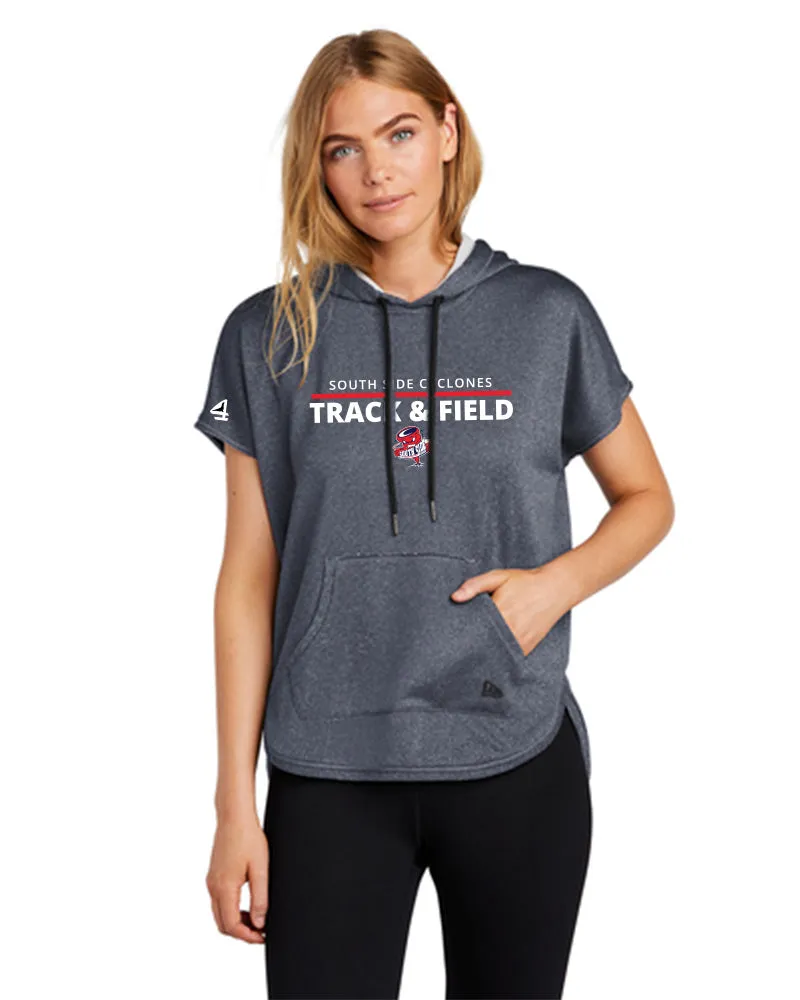 CYCLONES TRACK & FIELD SS Triblend Women's Hoodie