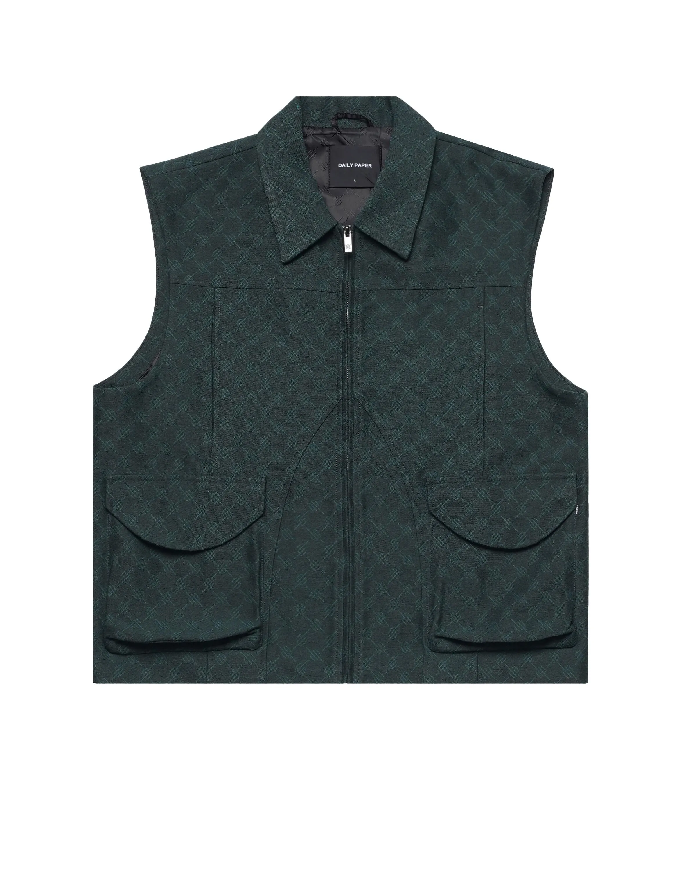 Daily Paper Benji monogram vest