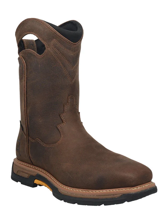 Dan Post DP56423 Mens Thunderhead Waterproof Western Work Boot Tan