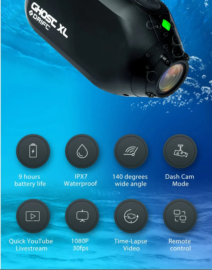 DRIFT Camera For Diving