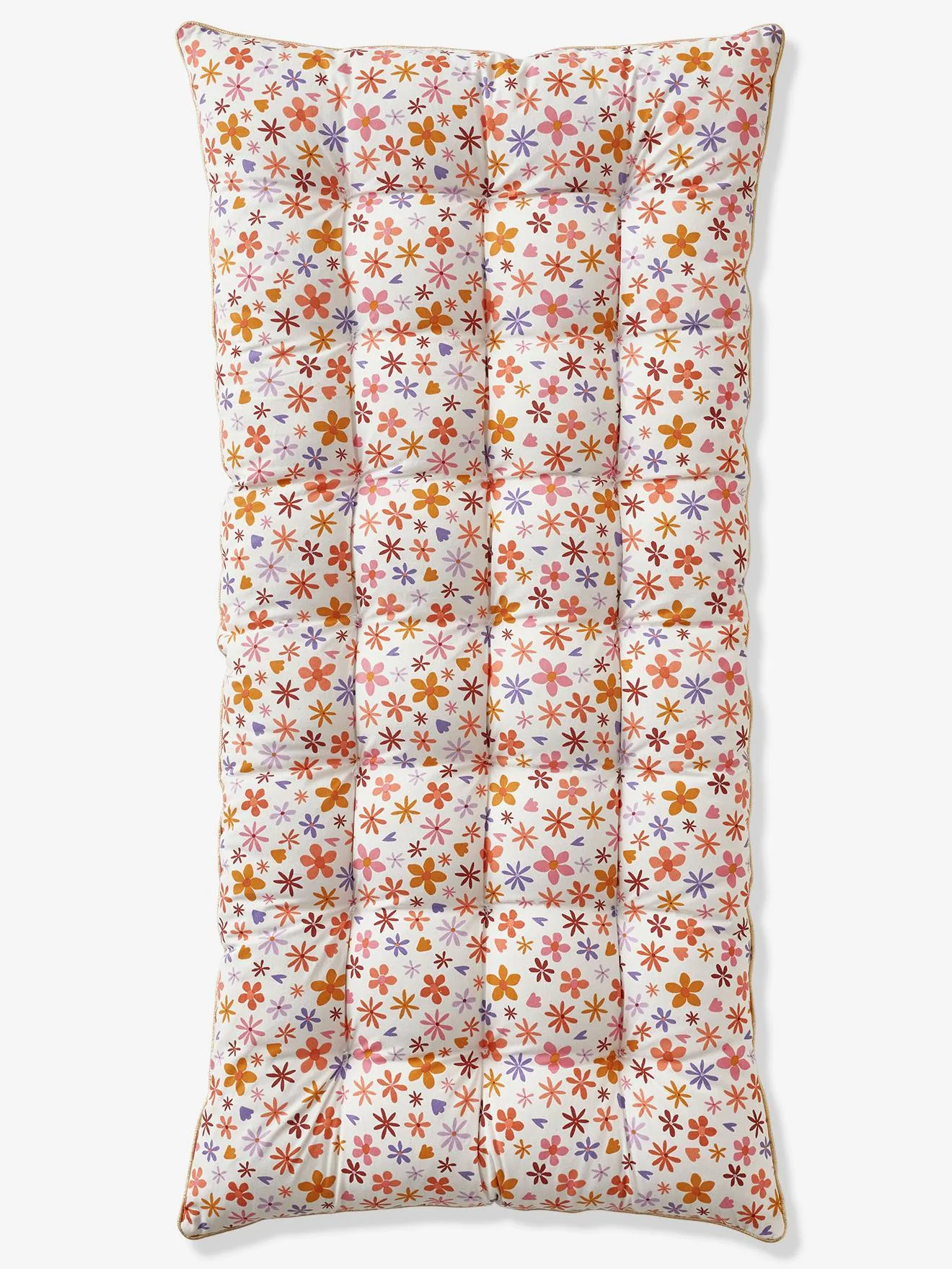 Floor Mattress, Pop Flowers - rose