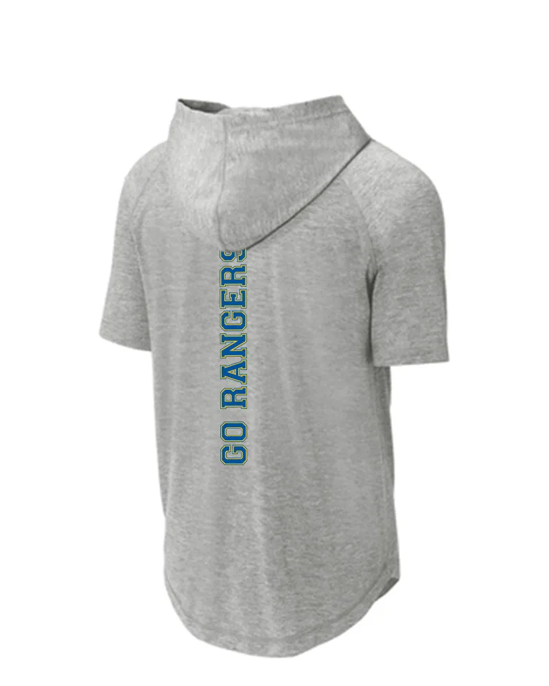 Forest Hills Tri-Blend Wicking Short Sleeve Hoodie