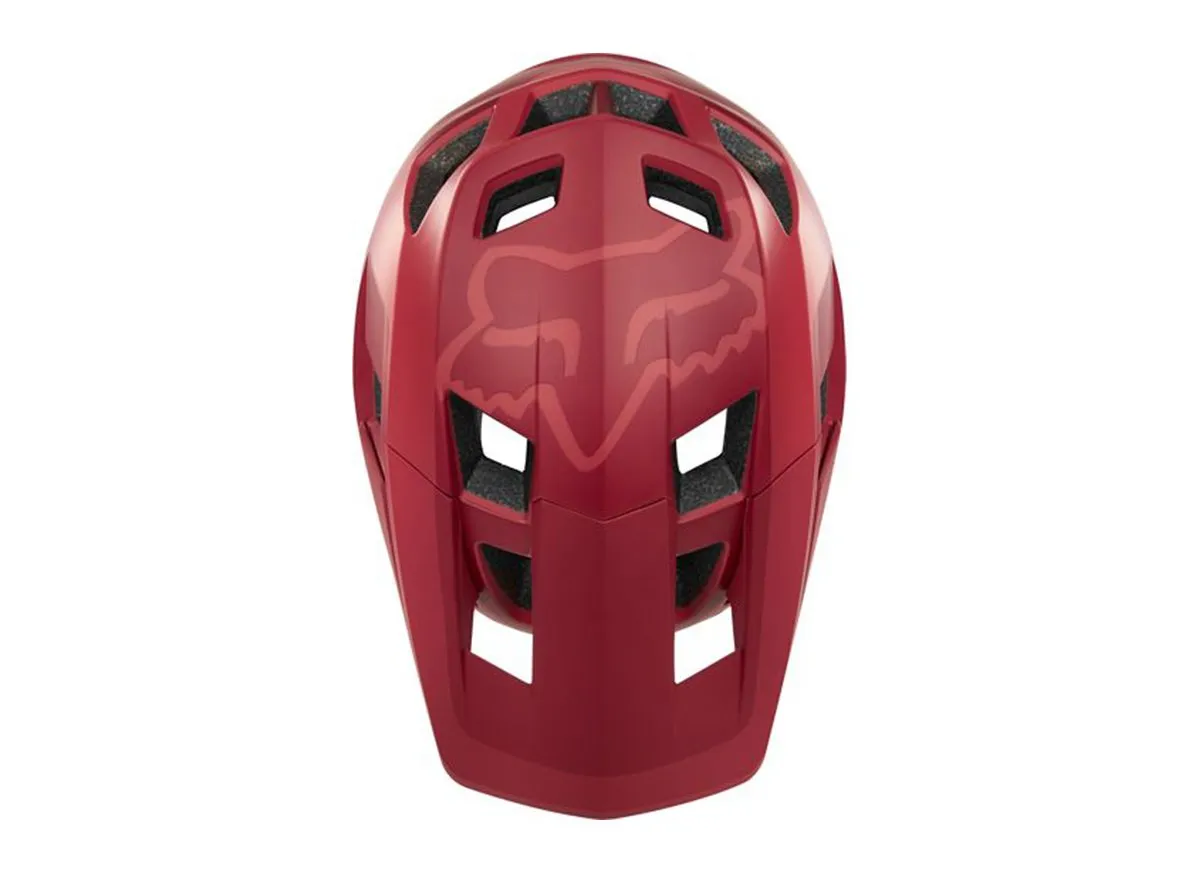 Fox Racing Dropframe MTB Helmet - Rio Red - 2019