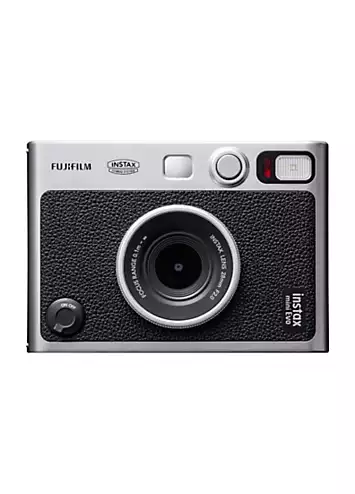 Fujifilm Instax Mini Evo Hybrid Instant Camera with 20 Shot Pack & Case - Black | Kaleidoscope