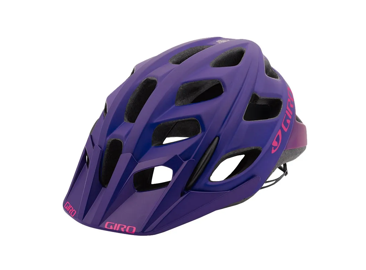 Giro Hex MTB Helmet - Matt Purple-Bright Pink