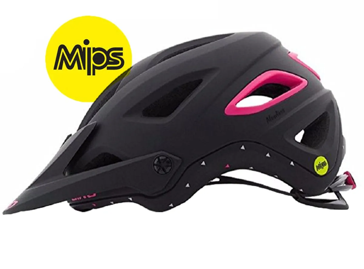 Giro Montara MIPS MTB Helmet - Womens - Matt Black-Pink Crystals