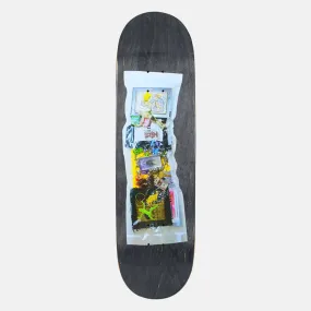 Glue Skateboards - 8.25 Stephen Ostrowski Sealed 2 Skateboard Deck (Black Stain)