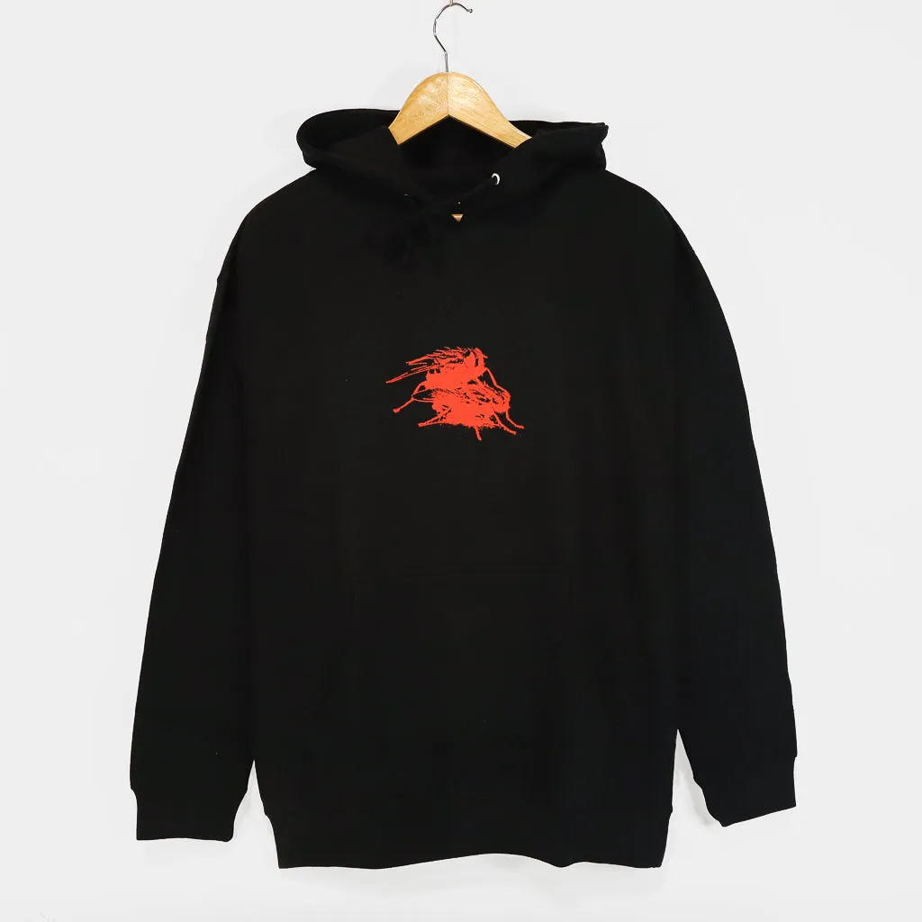 Glue Skateboards - Romance Pullover Hooded Sweatshirt - Black