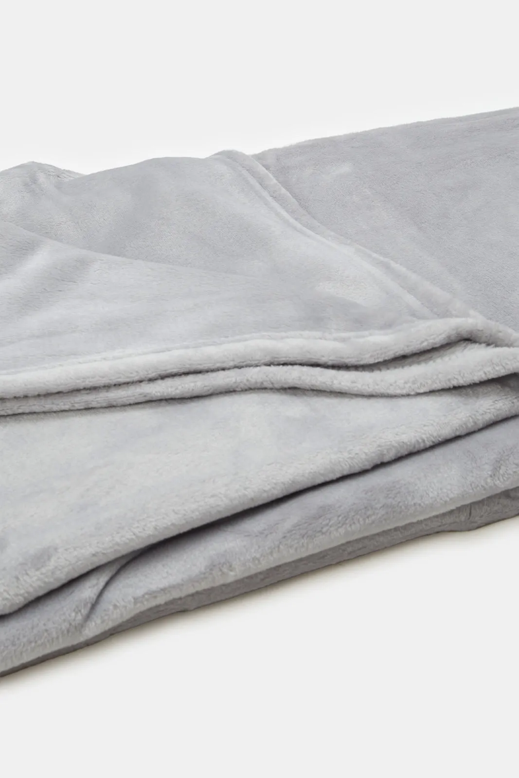 Grey Ultra Soft Blanket- (Single Size)